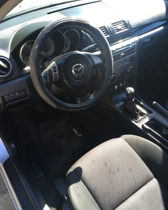 Mazda 3 cena 11000 przebieg: 186550, rok produkcji 2007 z Marki małe 254
